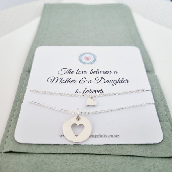 Mother and Daughter necklace