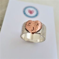 All My Love – Copper Heart Ring