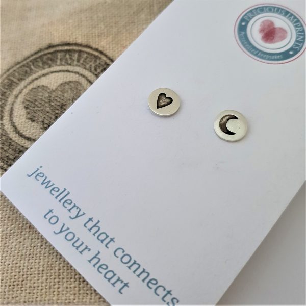 Love you to the moon and back earrings